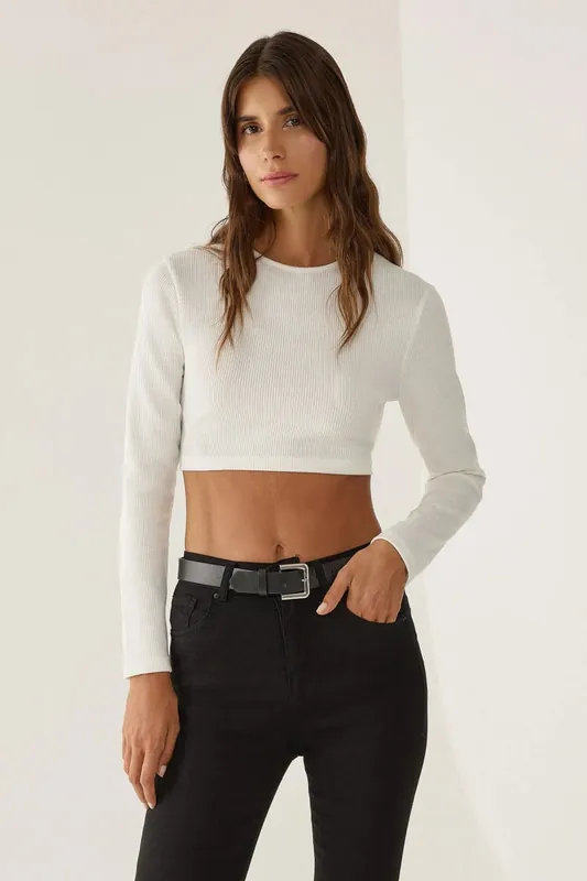 Slim Fit Crop Top - Hiccup