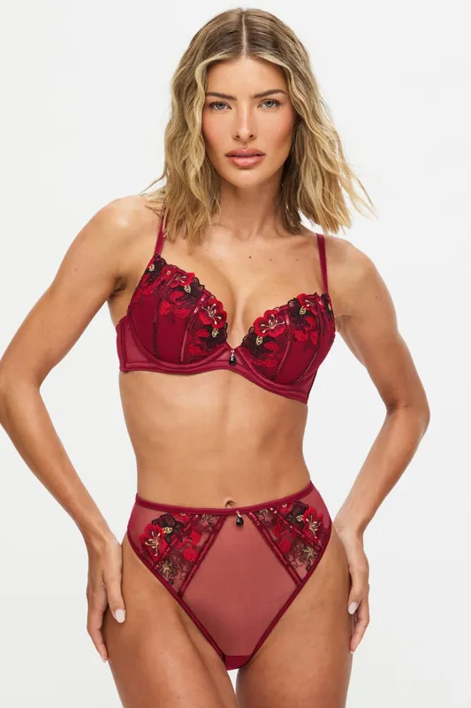 Valentines Shimmering High Waist Brazilian - Ann Summers