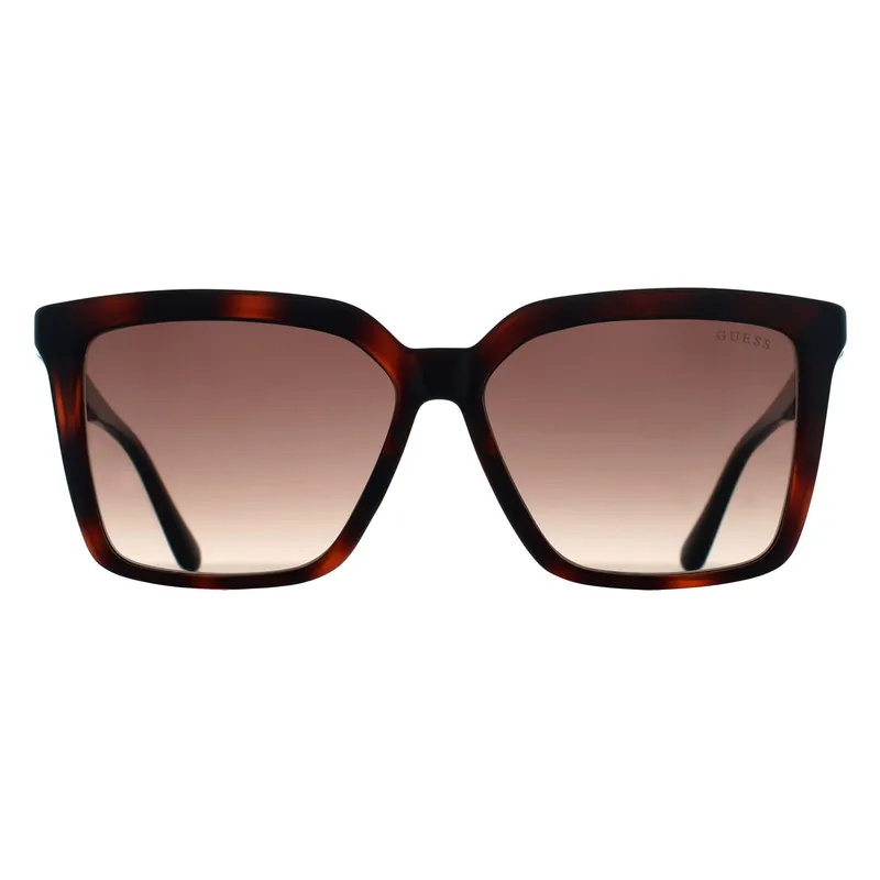 Square Dark Havana Brown Gradient GU00099 - Guess