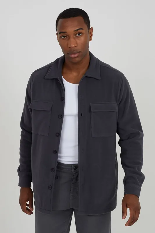 Long Sleeve Fleece Shirt - Brave Soul