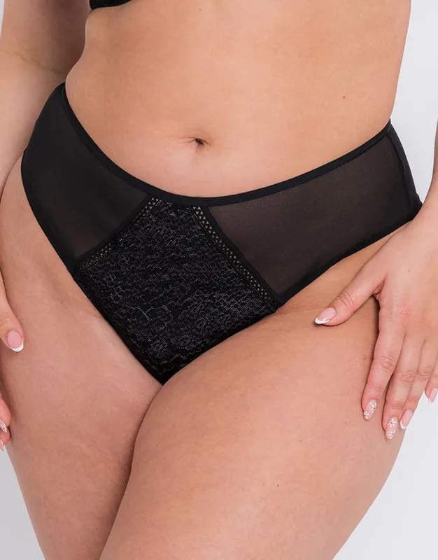 Amaze High Waist Brazilian Brief Knickers Lingerie - Curvy Kate