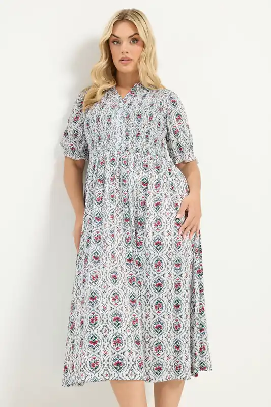 Floral Midi Dress - Yours