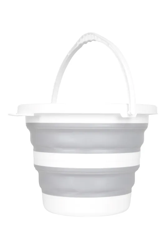 Lightweight Compact Outdoor Picnic Use Packable Collapsible Bucket - Mountain Warehouse