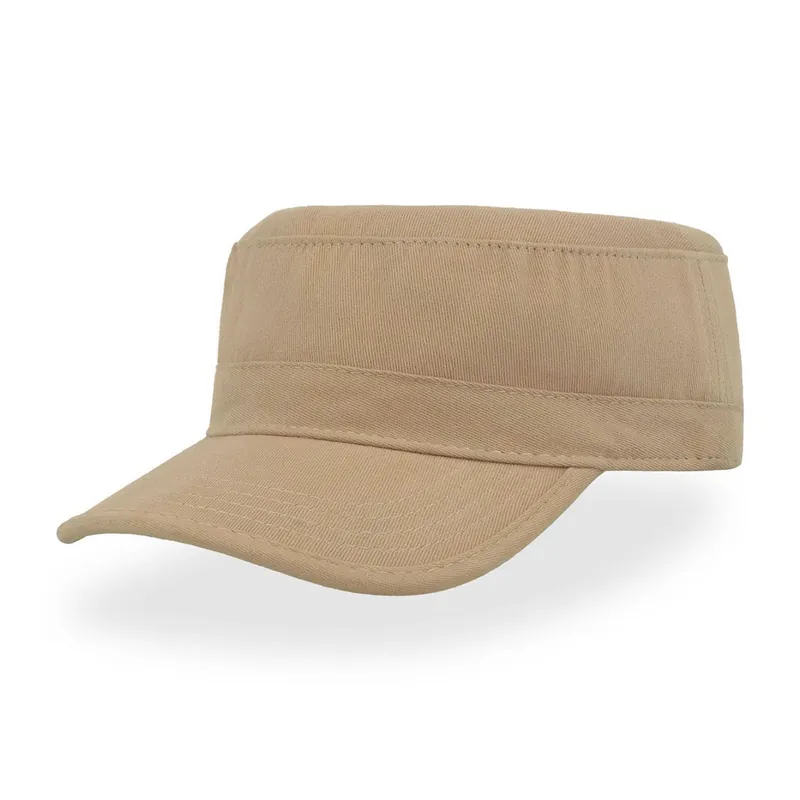 Tank Brushed Cotton Military Cap - Atlantis