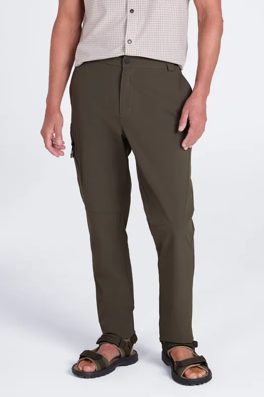 Wander' Lightweight Quick Dry Pants Casual Outdoor Packaway Trouser - Mountain Warehouse
