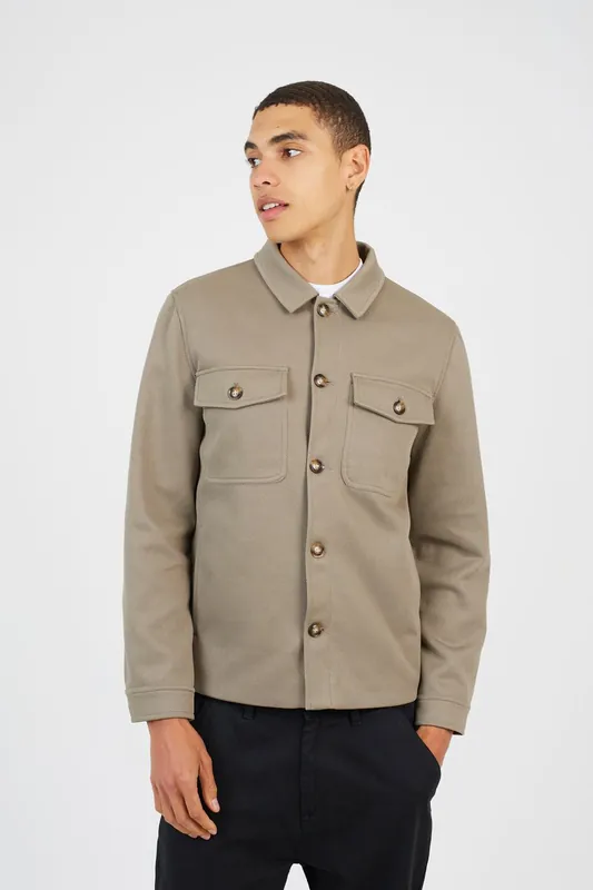 Button Through Shacket - Brave Soul