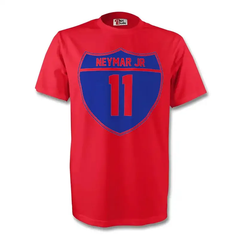 Mens Neymar Jr Crest Tee - FC Barcelona