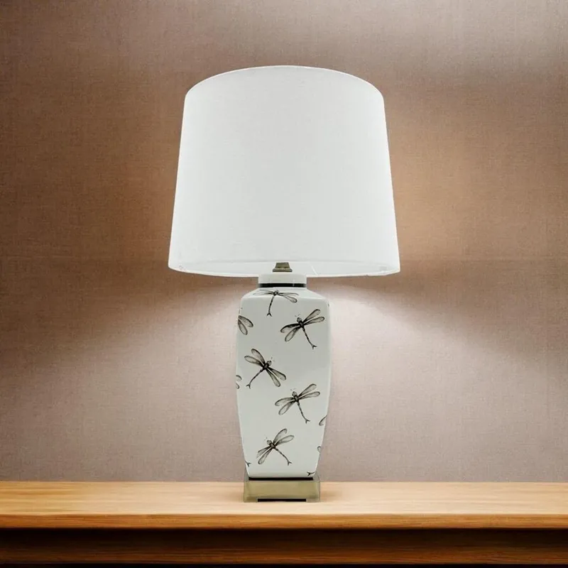 Table Lamp - Ceramic - L27 x W34 x H43 cm