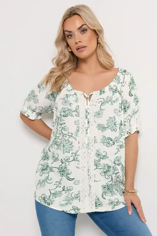 Floral Crochet Top - Yours