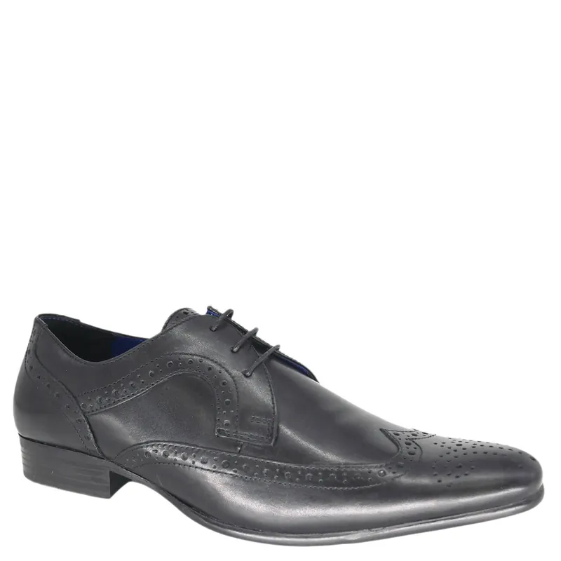Leather Lace Up Brogues - Thomas Crick