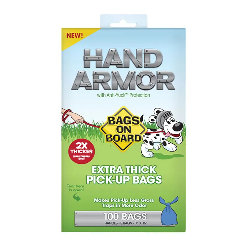 Hand Armour Dog Poop Bags (Pack of 100) - Bags On Board