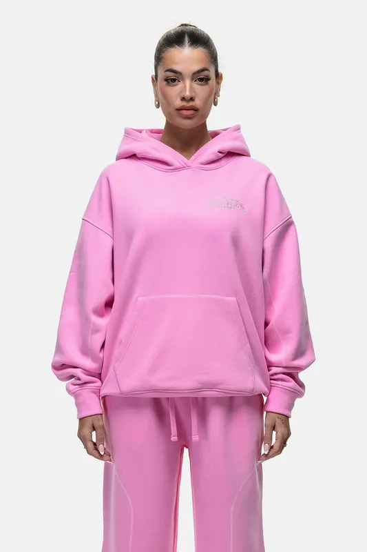 Overlock Stitch Relaxed Hoodie - Good For Nothing