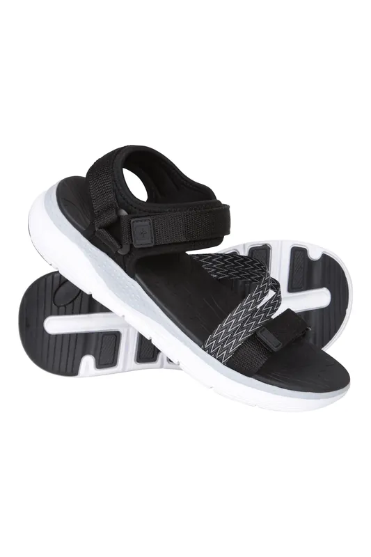 Marina' Cushioned Slip On Casual Open Toe Comfort Touch Strap Sandals - Mountain Warehouse