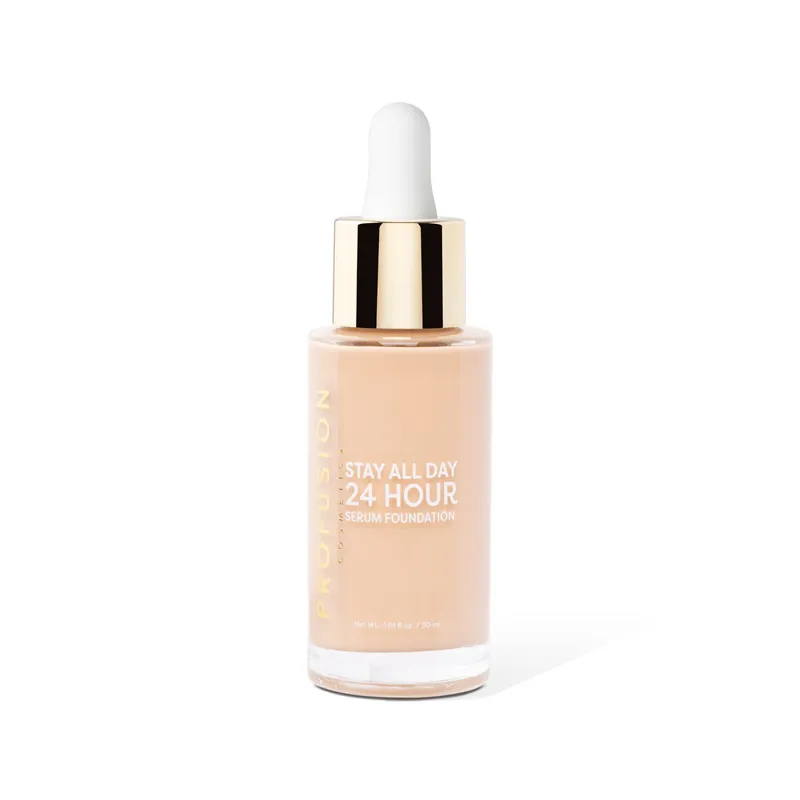 24 Hour Stay All Day Silicone Foundation Light Beige - Profusion Cosmetics