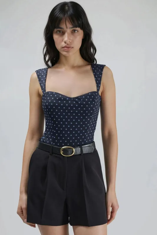 High Waist Wide Leg Mini Shorts - Hiccup