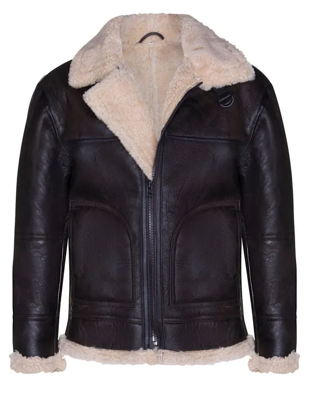 B3 Shearling Sheepskin Aviator Jacket-Gloucester