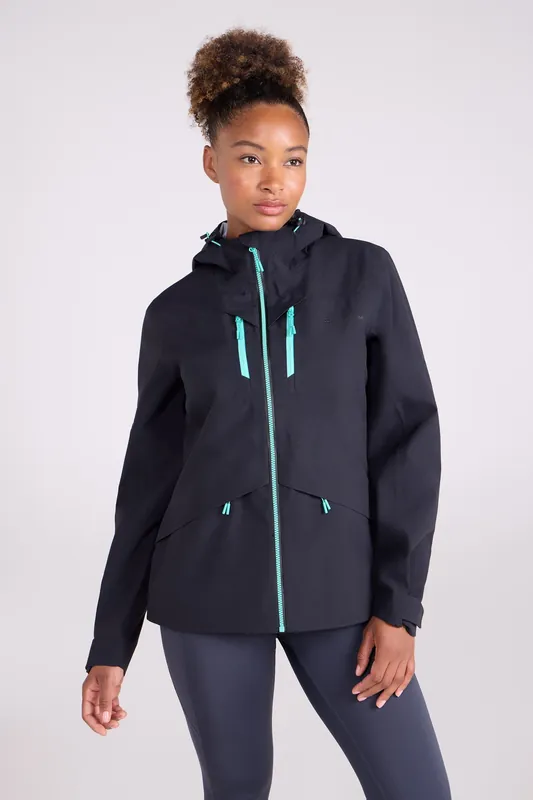 Rhine Extreme' Waterproof Breathable Hooded 3 Layer Winter Jacket - Mountain Warehouse