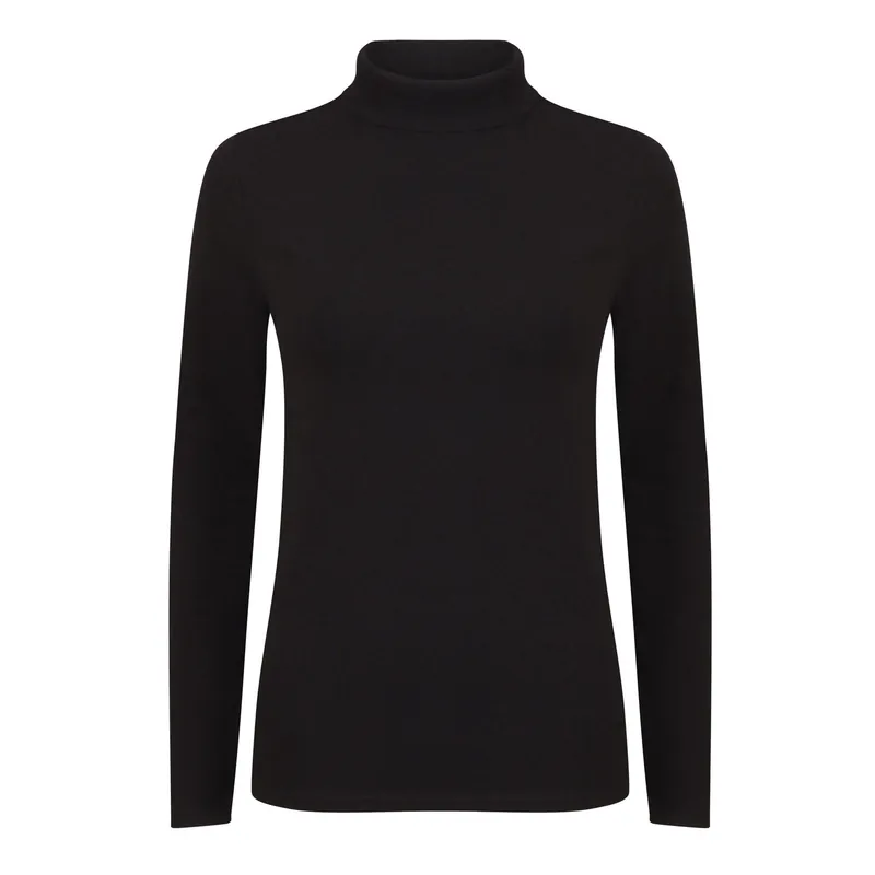 Feel Good Stretch Roll Neck Long-Sleeved T-Shirt