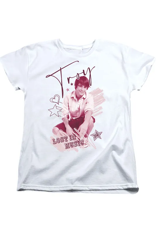 High School Musical Troy Tee, White - Disney