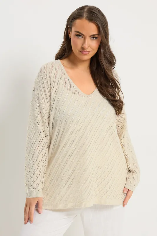 Knitted Long Sleeve Top - Yours