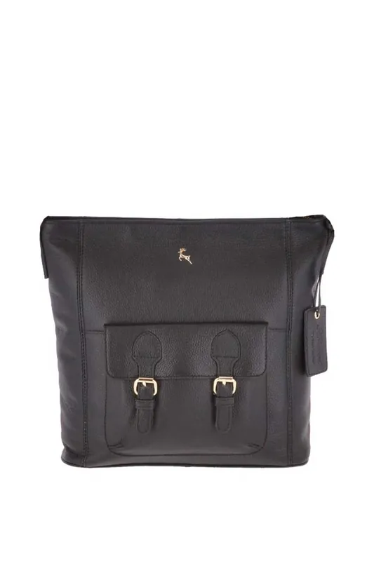 Medium Leather Shoulder Bag - Ashwood Leather