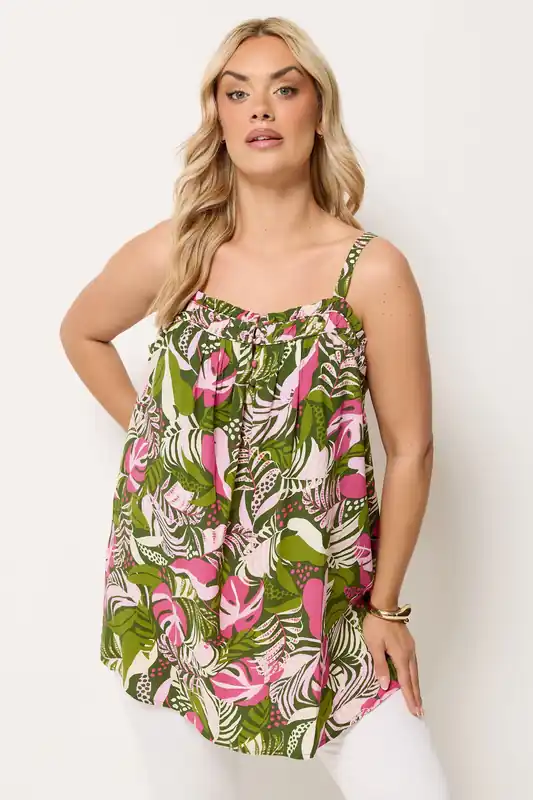 Floral Cami Vest Top - Yours