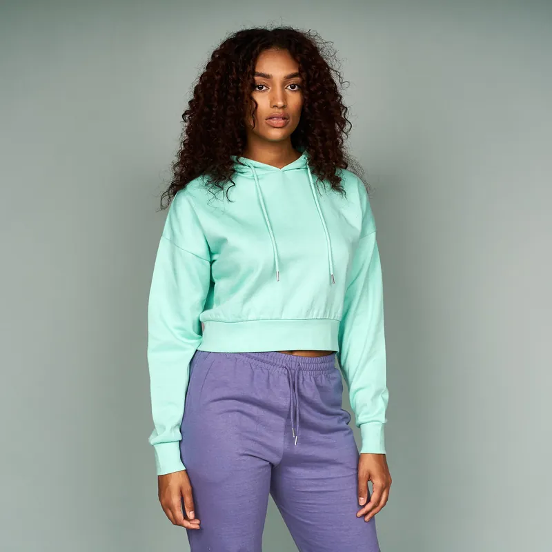 Danica Crop Hoodie - Juice