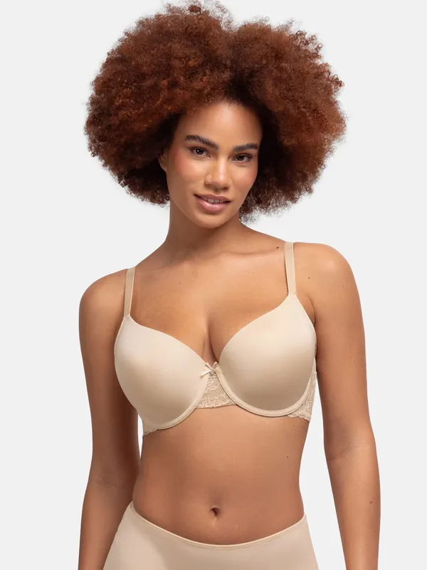Adele Light Padded Demi Nude - Dorina