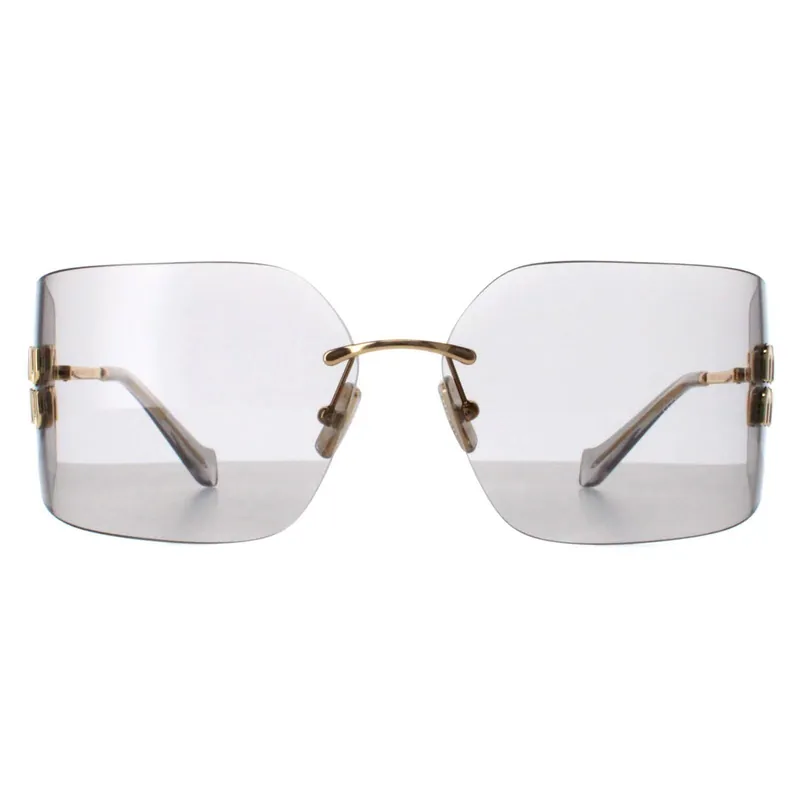 Rimless Gold Light Grey MU54YS - Miu Miu