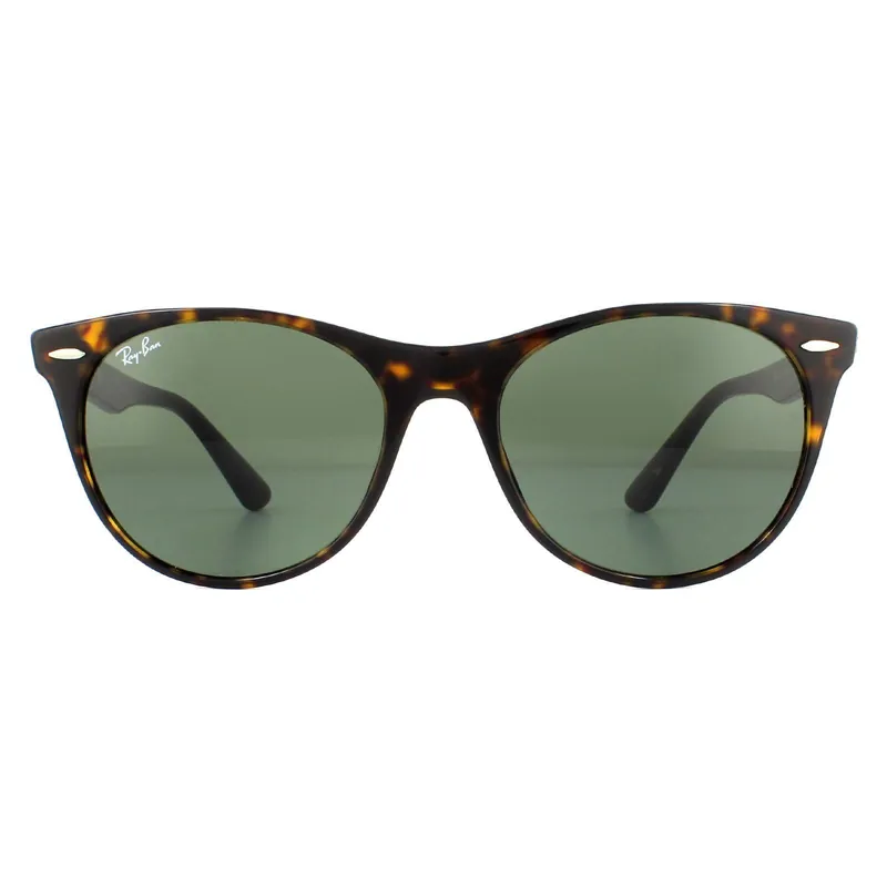 Round Tortoise Green Classic G-15 Sunglasses