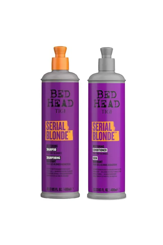 Serial Blonde Damaged Hair Shampoo & Conditioner 400ml - Tigi