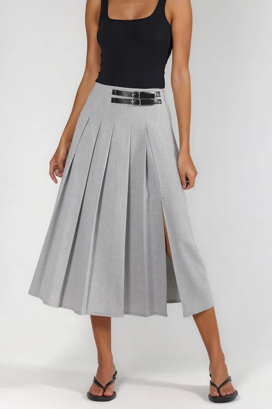 Ruched Detail Bodycon Maxi Dress - Hiccup