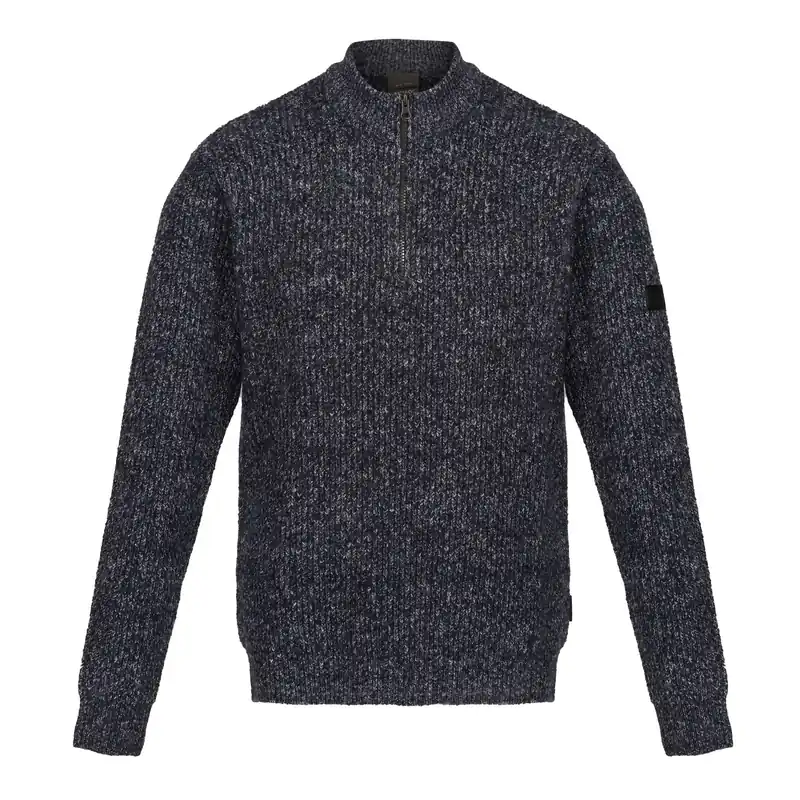 Marl Knitted Zip Neck Sweatshirt - Regatta Professional