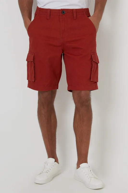 Cotton 'Bute' Cargo Shorts - Threadbare