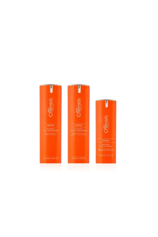 Anti-Ageing Men's Skincare Essentials Kit for Brightening and Skin Protection