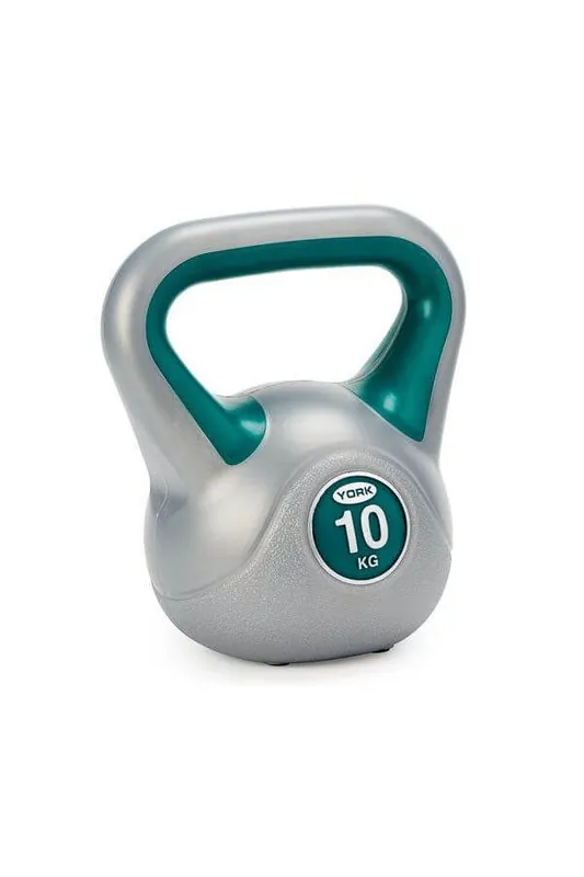 10kg Vinyl Kettlebell - York