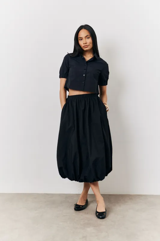 Baloon Co-Ord Midi Skirt