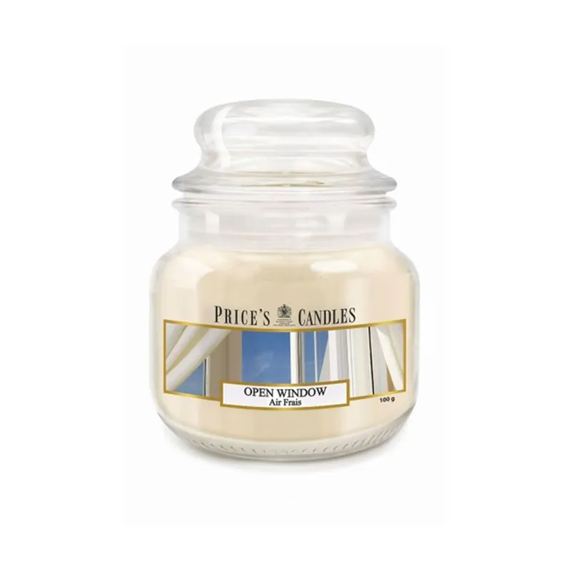 Small Jar Open Window Candle - Prices Candles