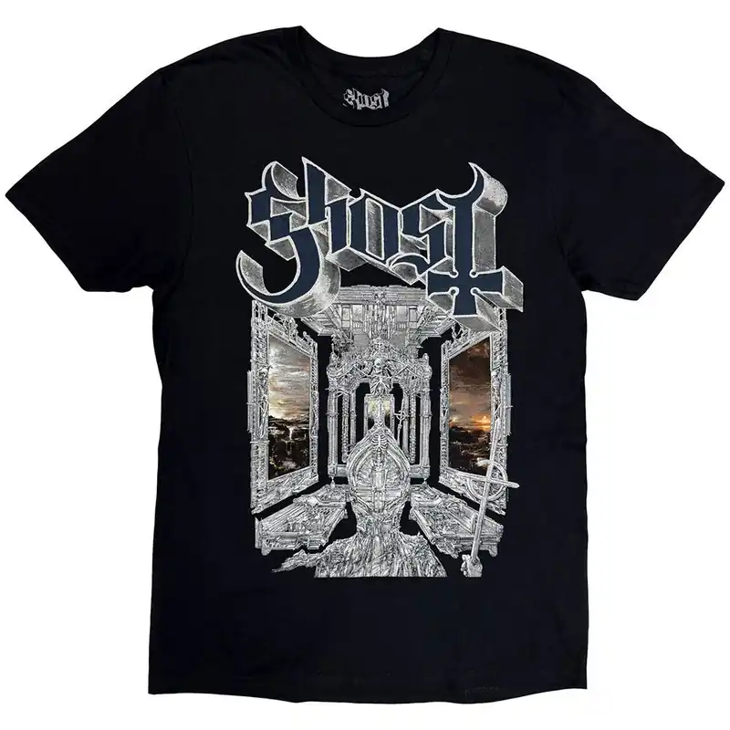 Skeleta Album Cover 25 Tour Dates T Shirt - Ghost