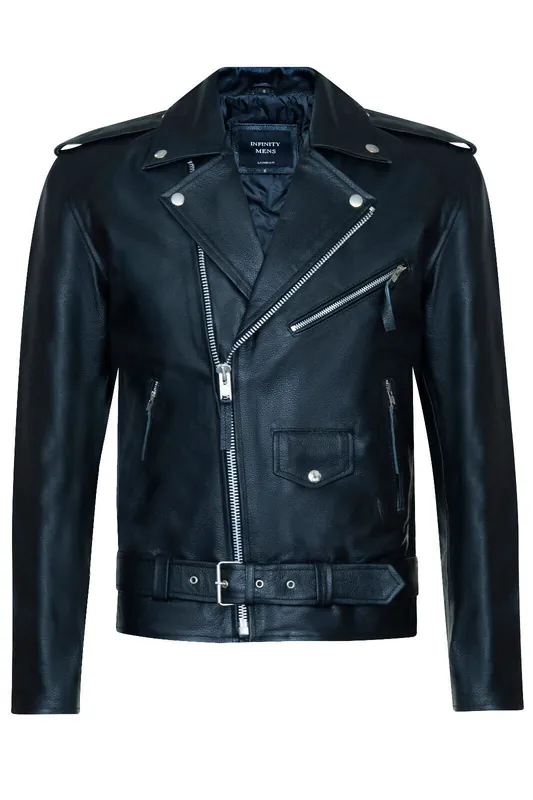 Brando Red Indian Cowhide Jacket - Osasco