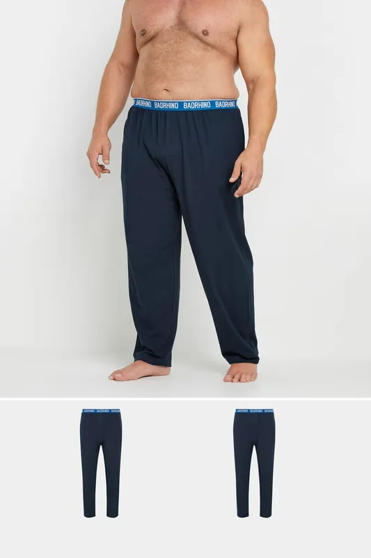 2 Pack Lounge Trousers - BadRhino