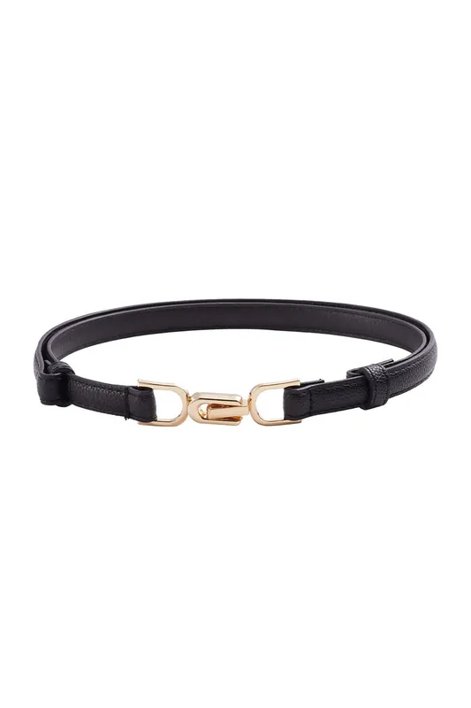 Adjustable Skinny PU Leather Belt - MODISHION