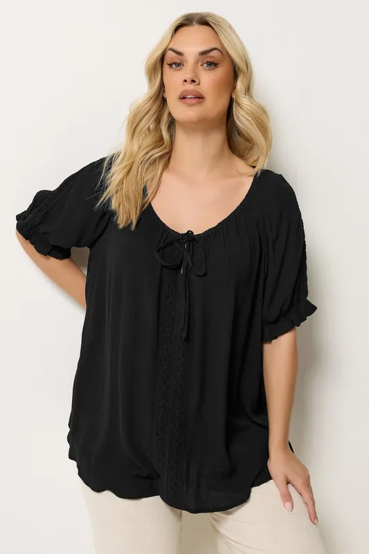 Crochet Detail Top - Yours
