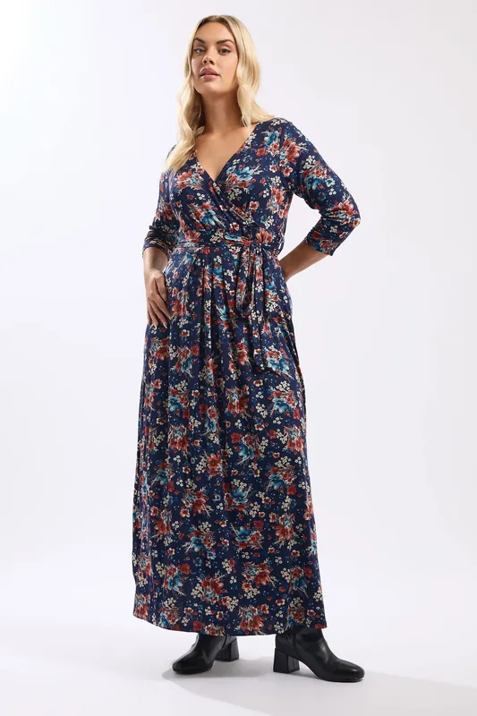 Floral Wrap Dress - Yours