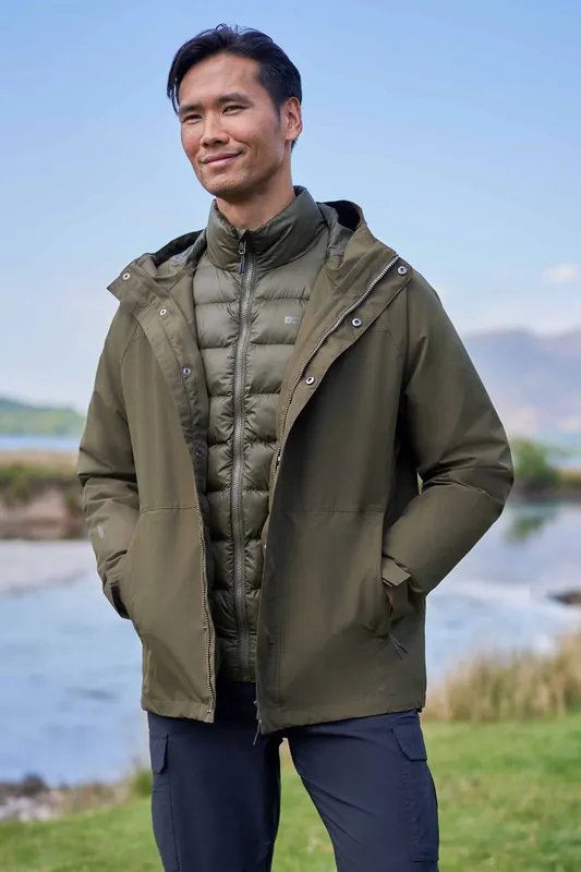 Alaskan' Taped Seams Padded Layer Extreme 3 In 1 Waterproof Jacket - Mountain Warehouse
