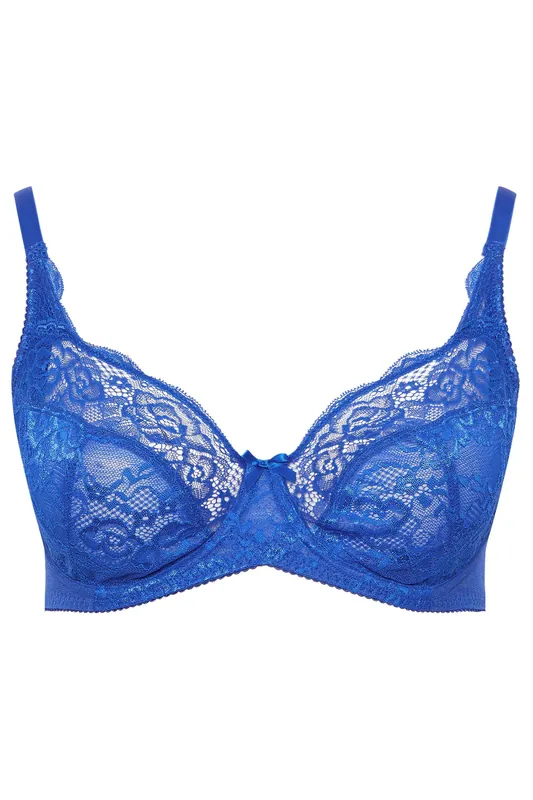 Stretch Lace Underwired Balcony Bra - Yours