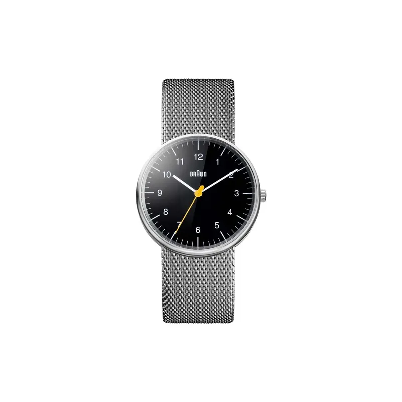BN0021BKSLMHG Classic 38mm Quartz Watch - Braun
