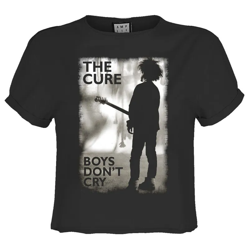 Don´t Cry The Cure Crop Top - Amplified