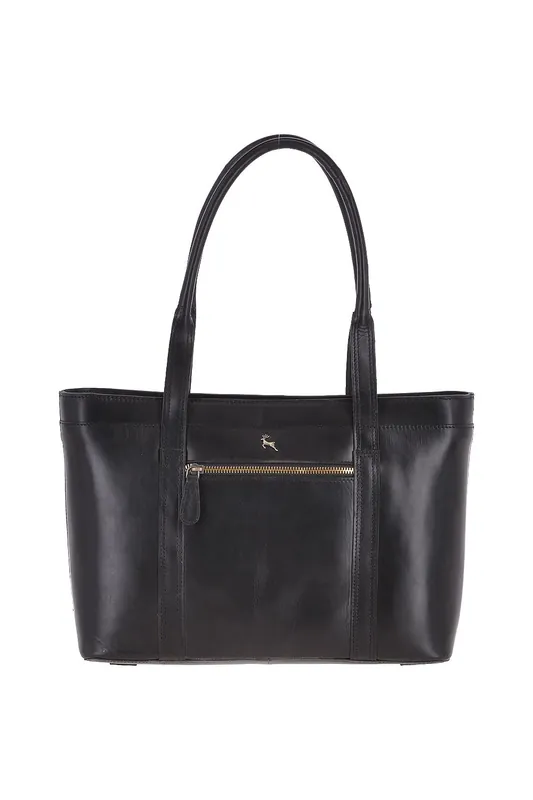 Vegetable Tanned Real Leather Tote Bag - Ashwood Leather
