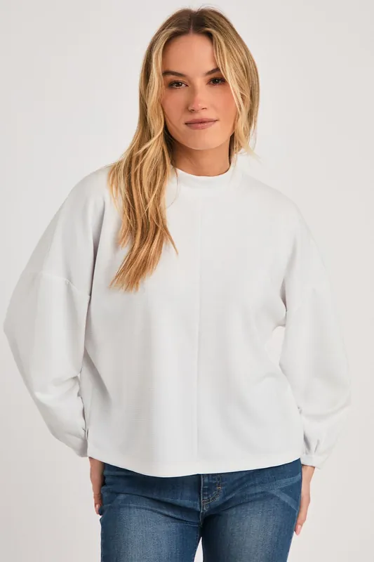 Long Sleeve Turtle Neck Soft Top - French Connection